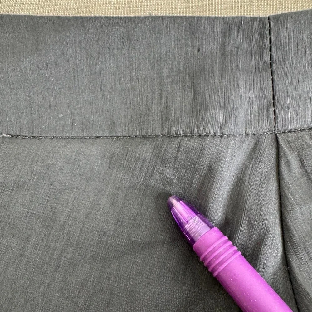 Sarah Pacini‎ linen blend pants